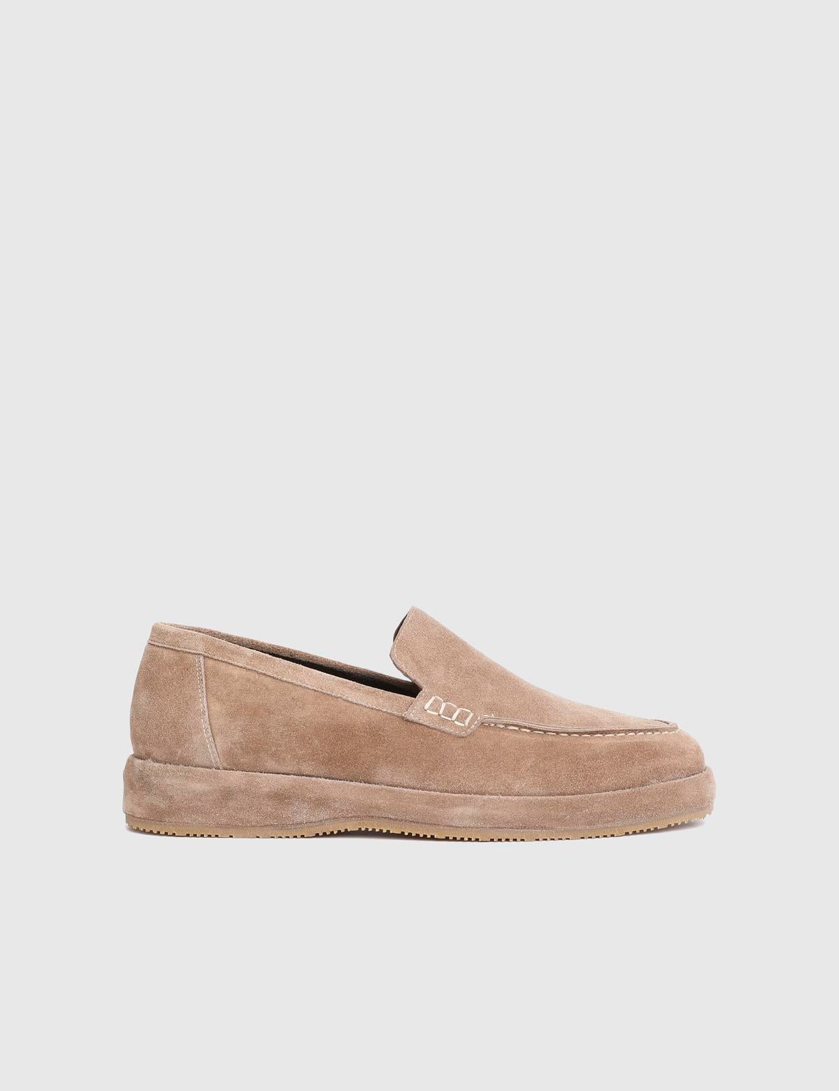 Alburg Mink Suede Leather Men's Loafer