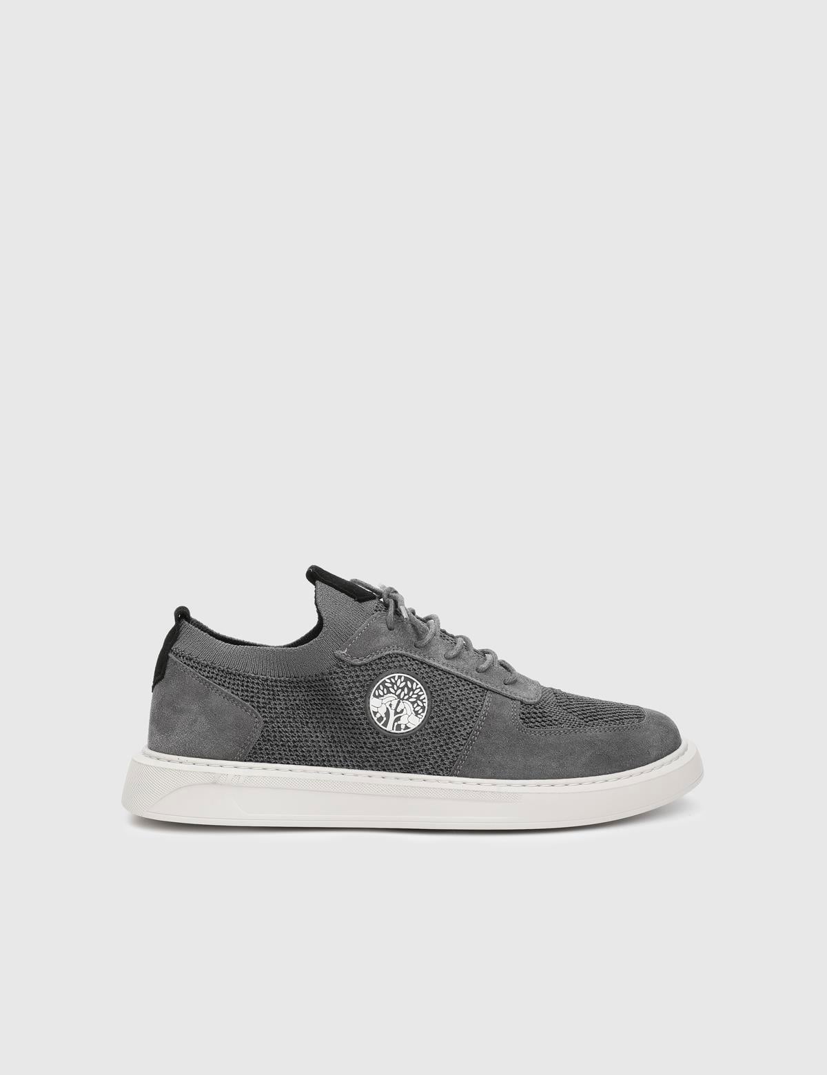 Albury Grey Tricot Men's Sneaker