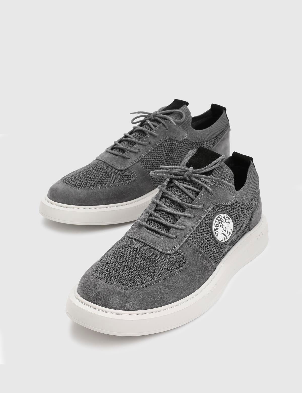 Albury Grey Tricot Men's Sneaker