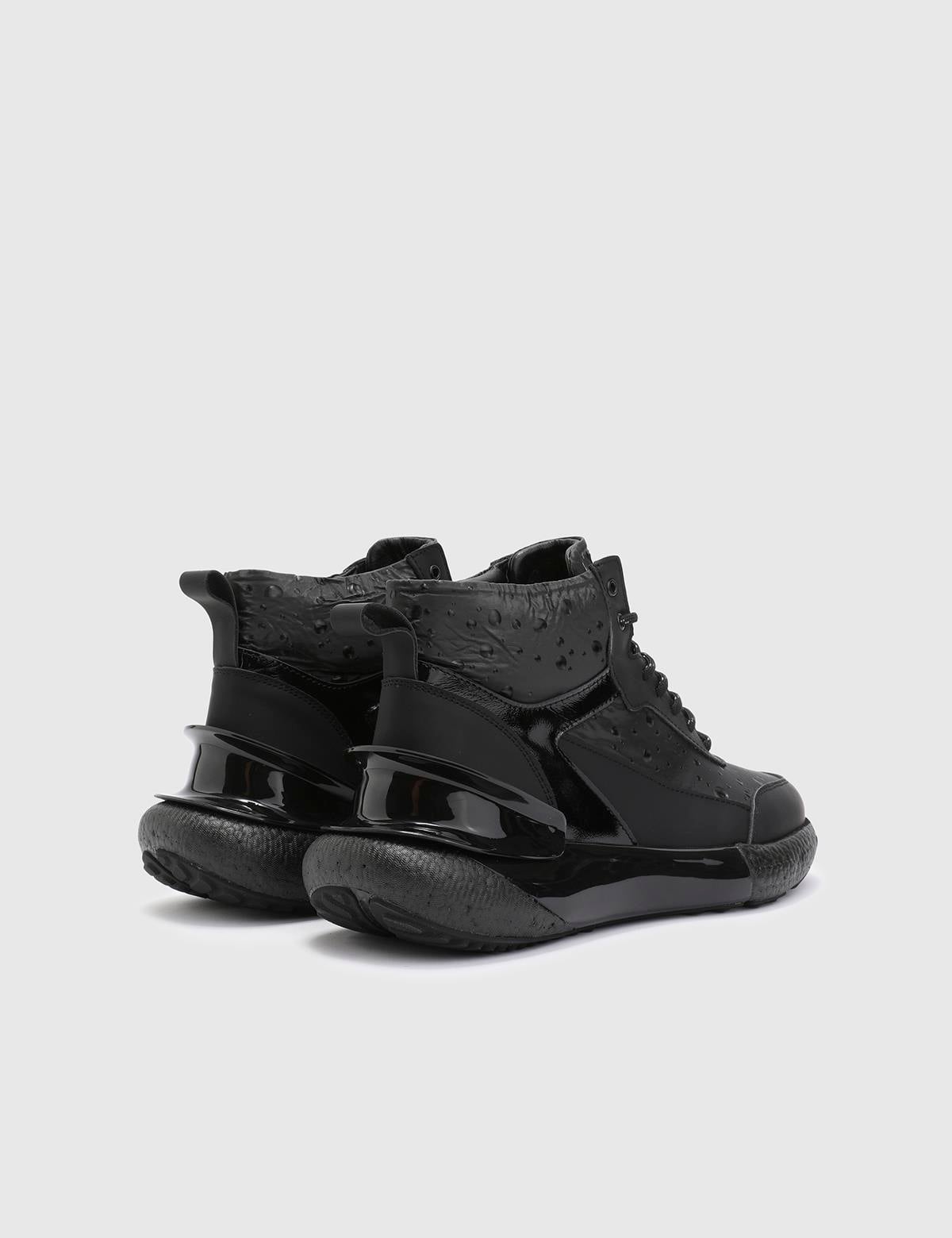 Alegria Black Patent Leather Men's Boot