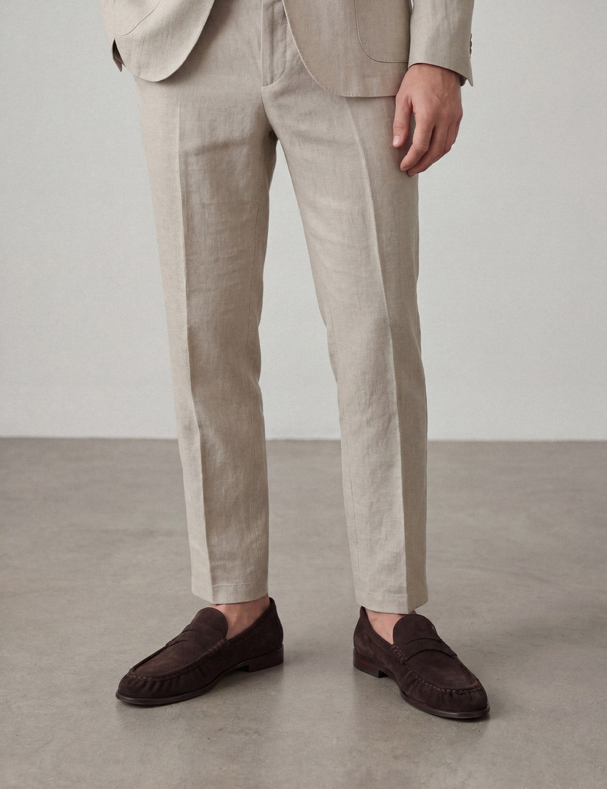 Alvise Brown Suede Kidskin Leather Men's Loafer