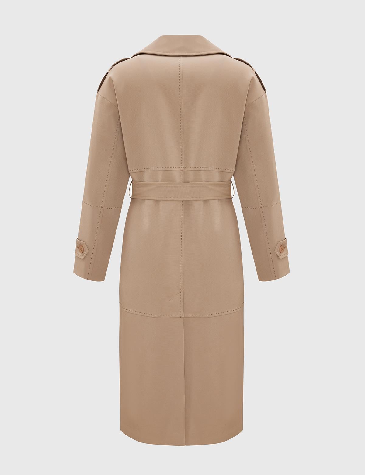 Andrada Camel Women's Trench Coat