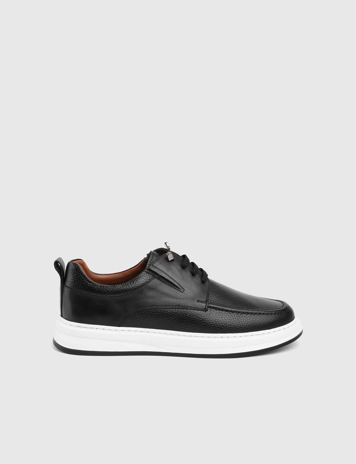 Andress Black Floater Leather Men's Oxford