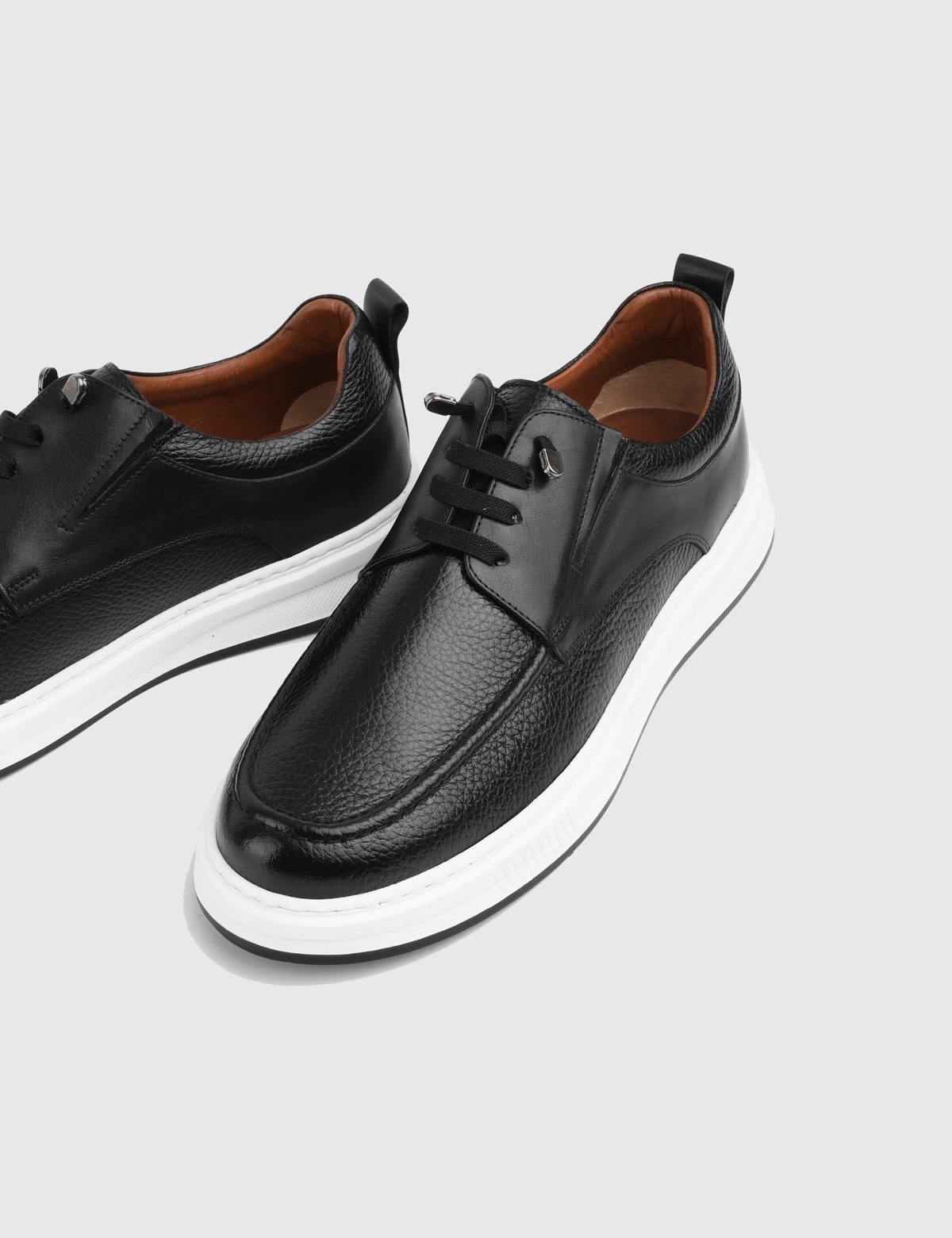 Andress Black Floater Leather Men's Oxford
