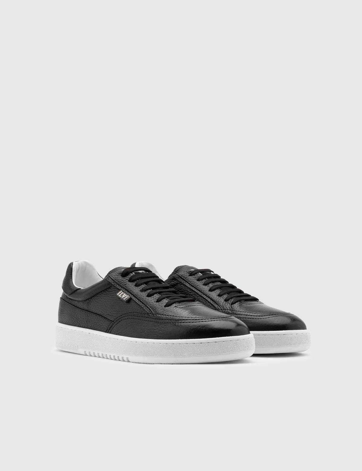 Arlindo Black Leather Men's Sneaker