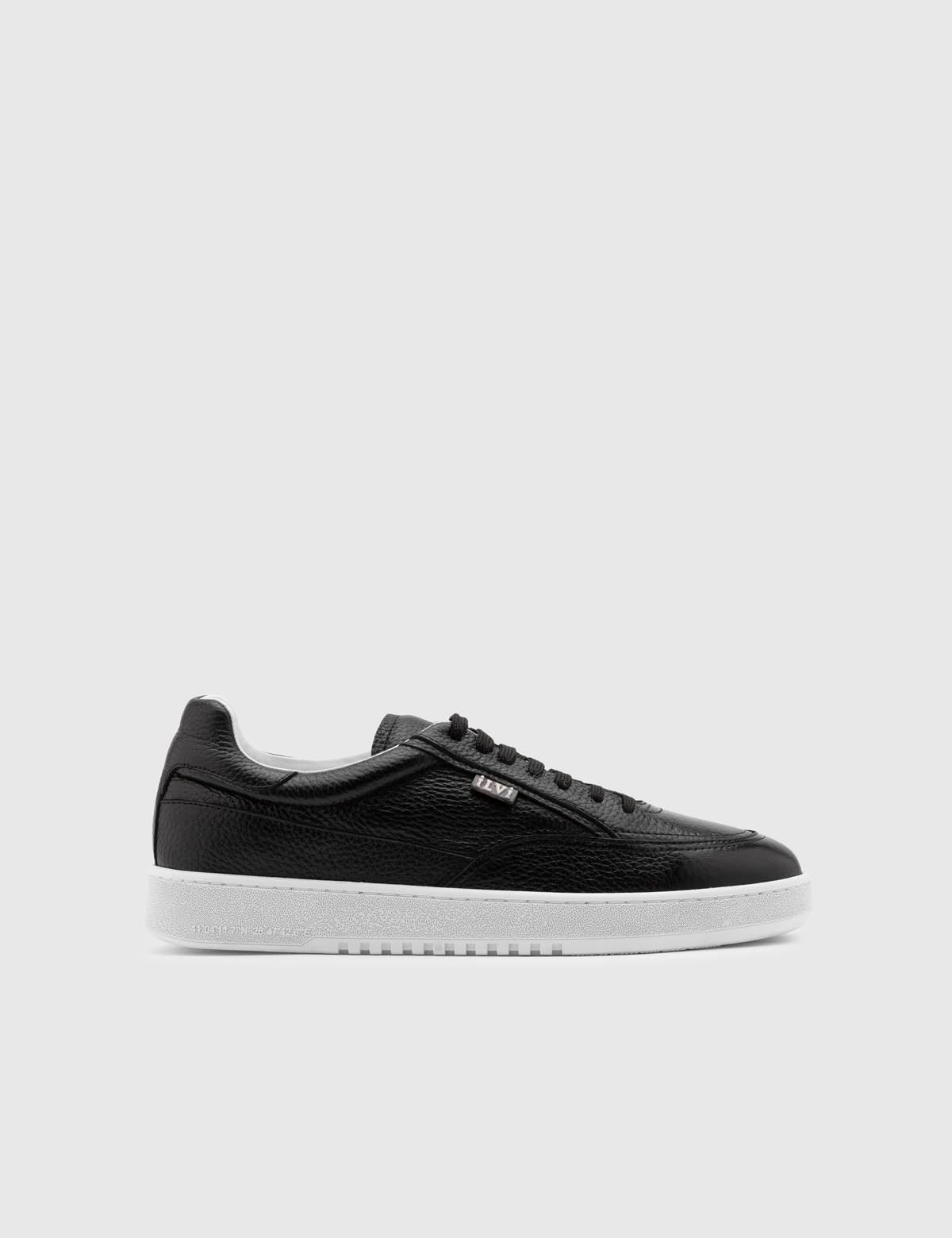 Arlindo Black Leather Men's Sneaker