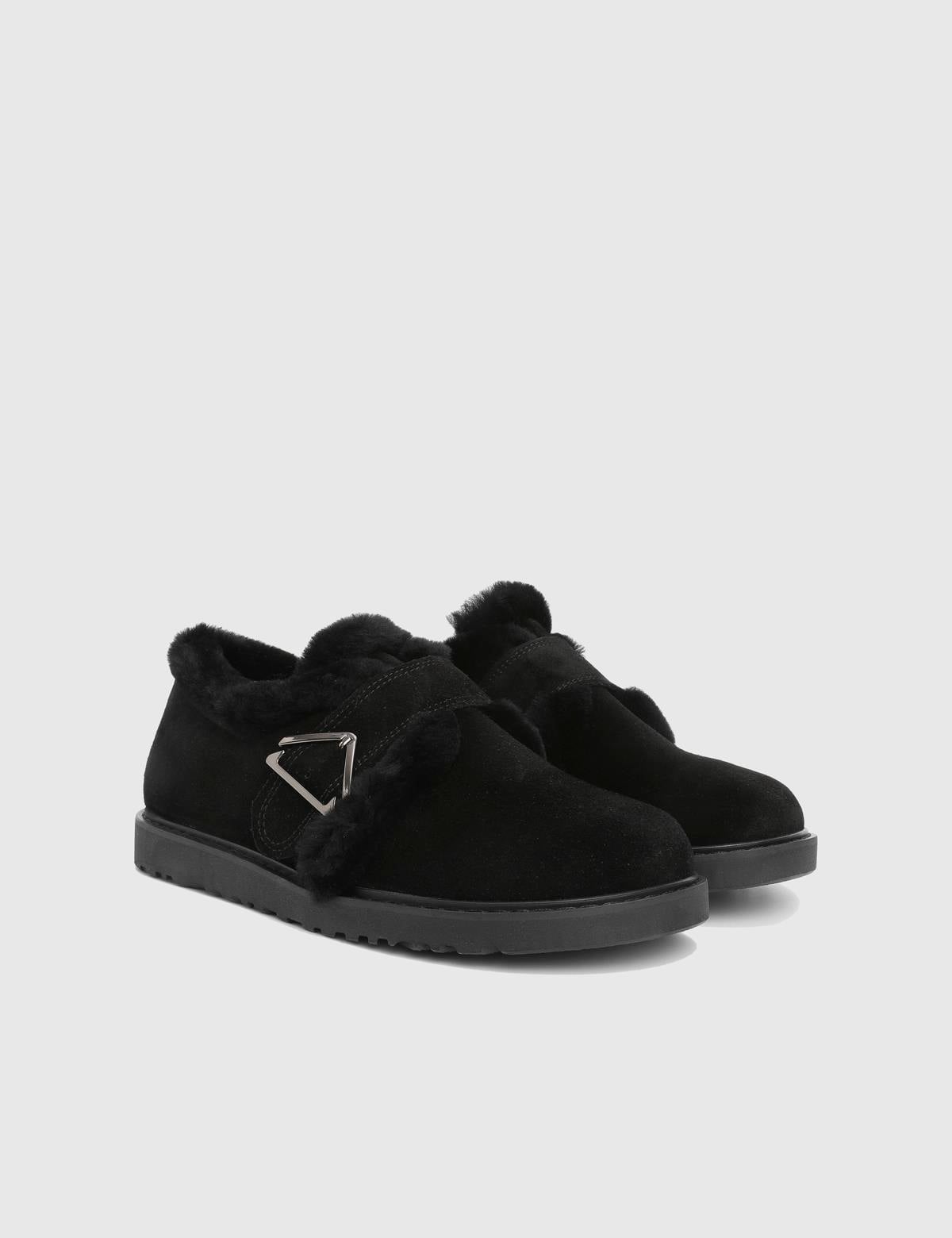 Arya Black Suede Leather Women's Boot