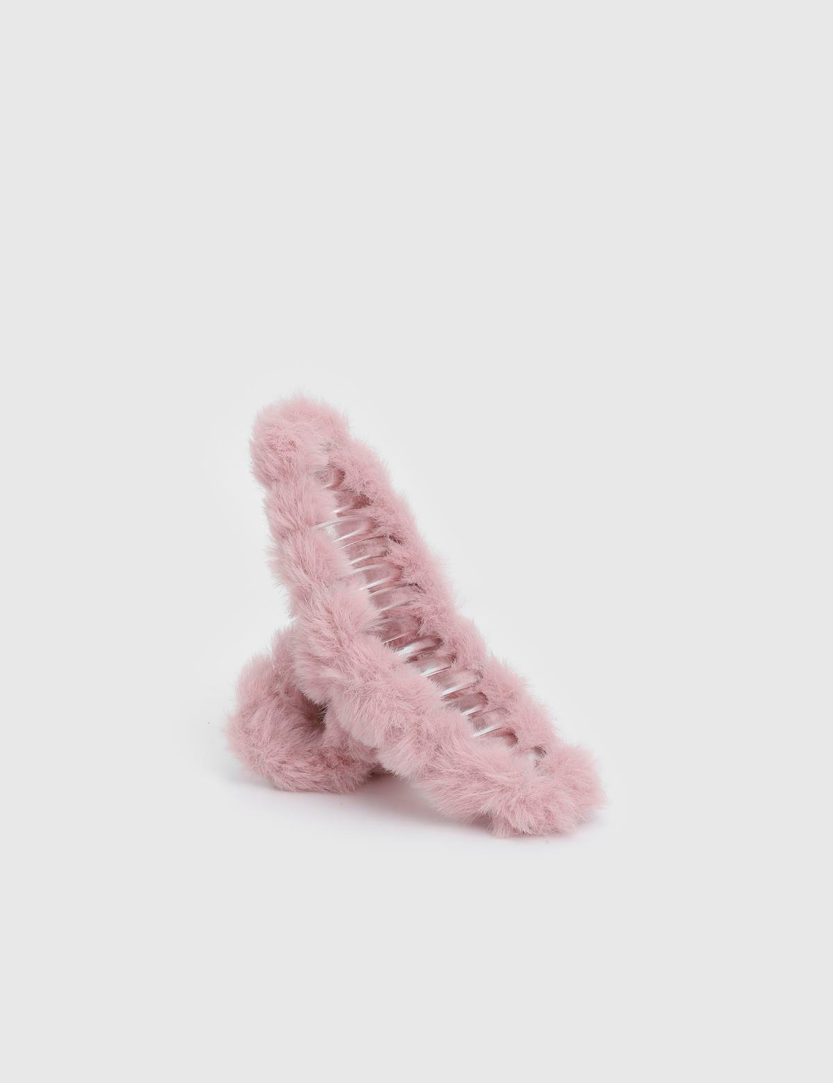 Baryae Powder Pink Women's Hair Claw Clip