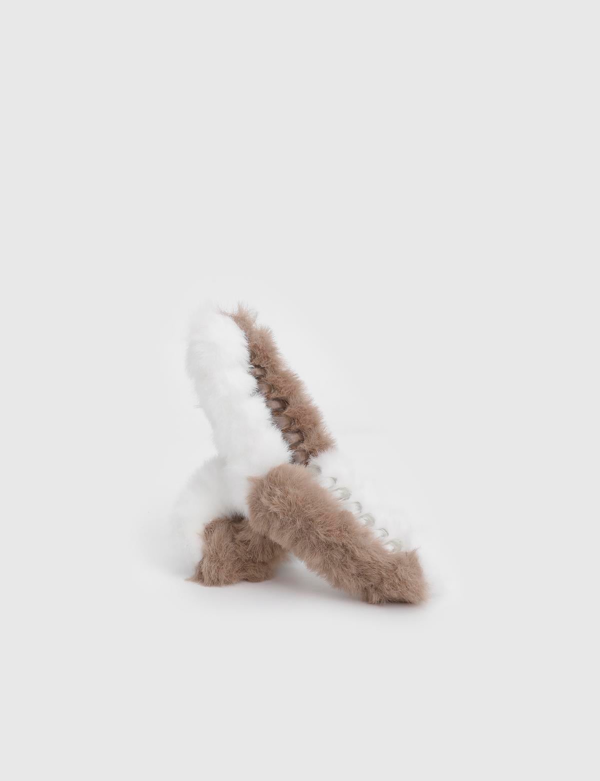 Basiae Brown Women's Hair Claw Clip