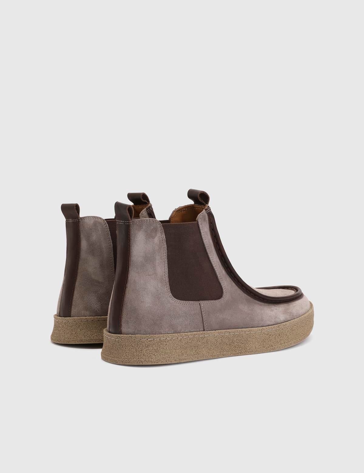 Becker Mink Suede Leather Men's Boot