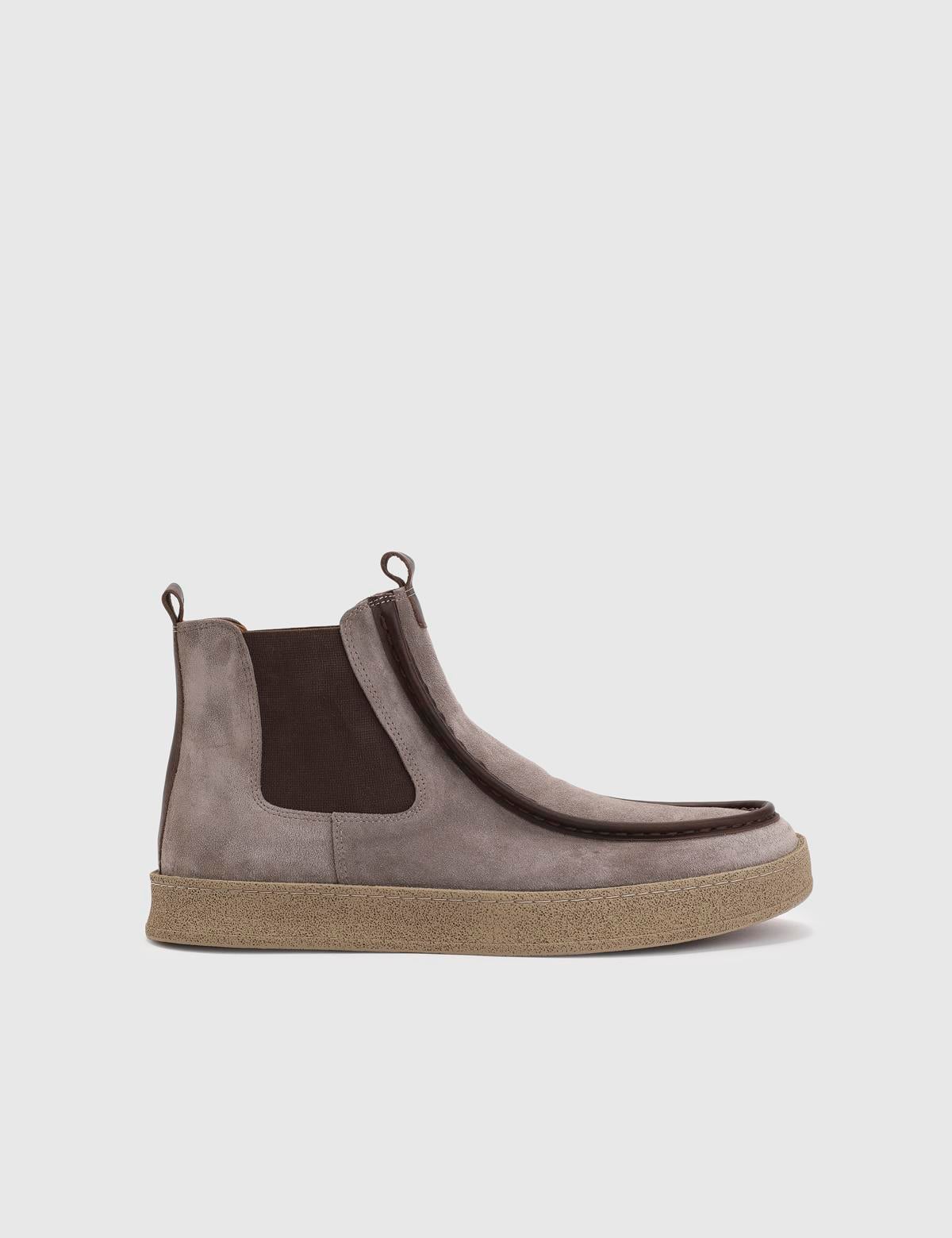 Becker Mink Suede Leather Men's Boot
