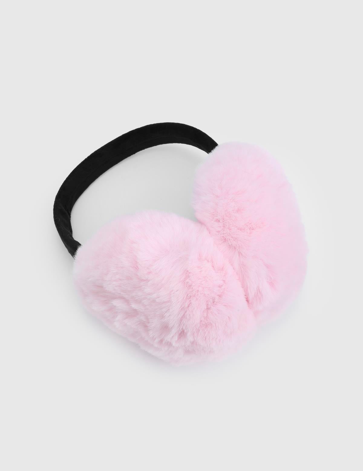 Belinay Pink Unisex Faux Fur Earmuffs