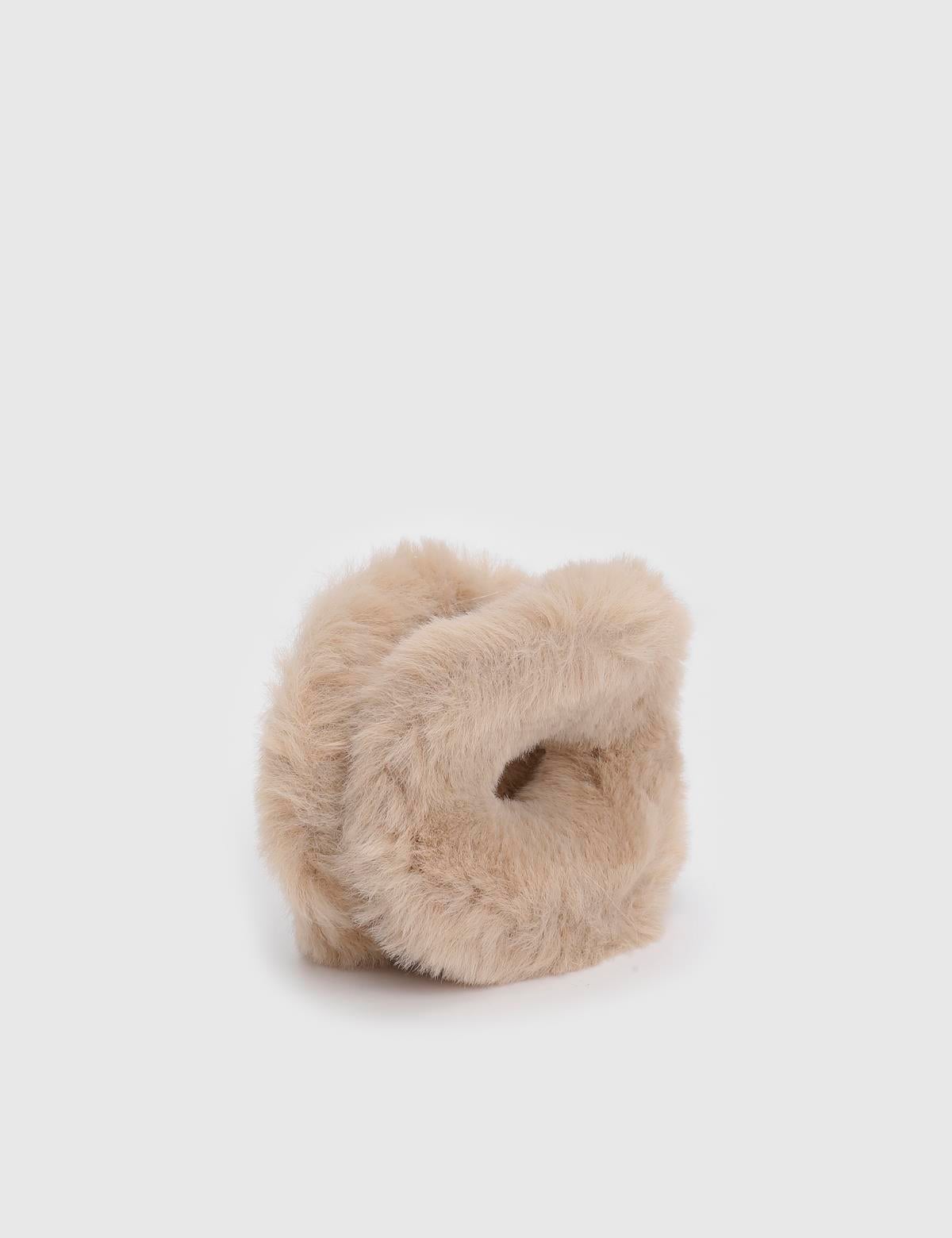 Beline Beige Women's Hair Claw Clip