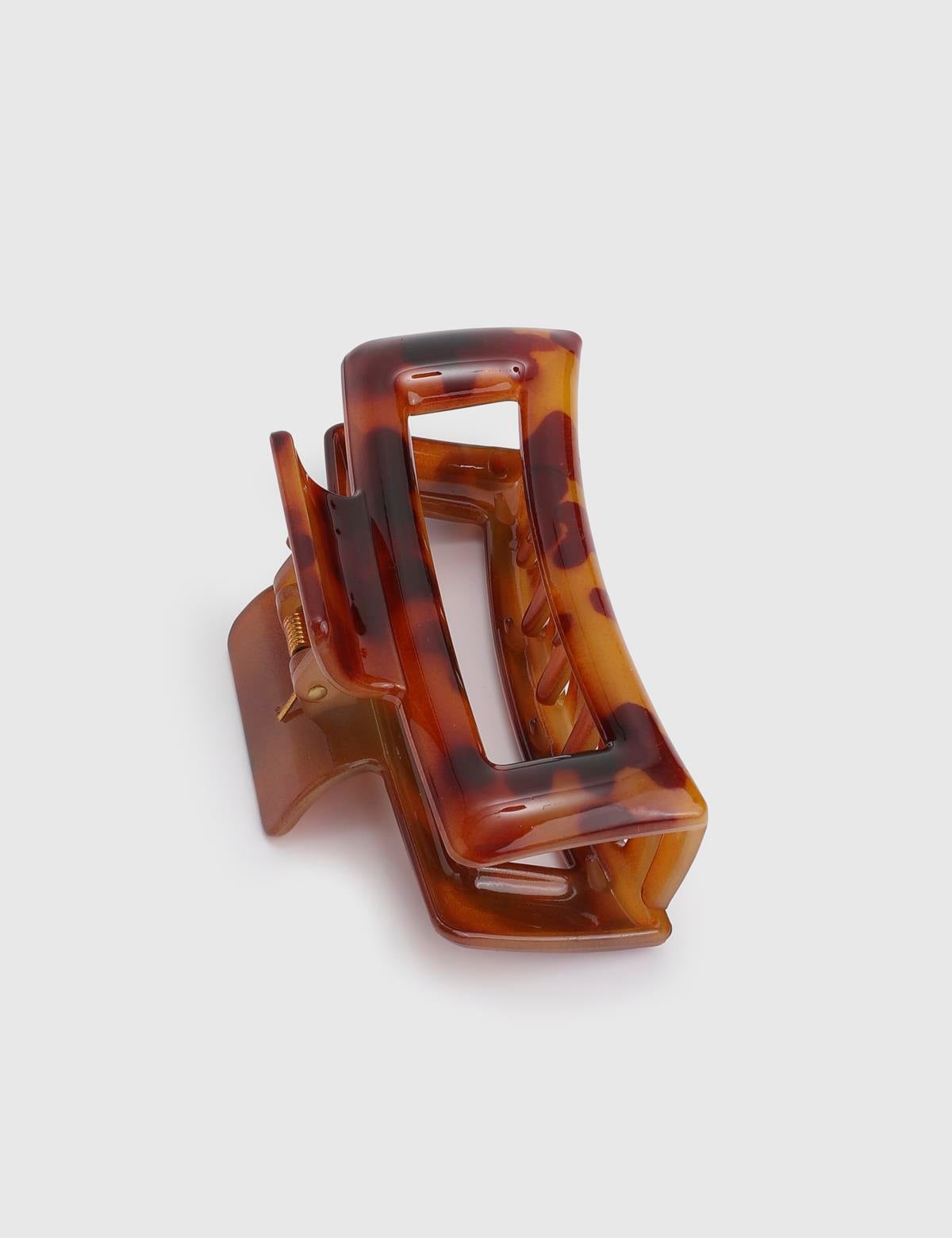 Belise Brown Women's Hair Claw Clip