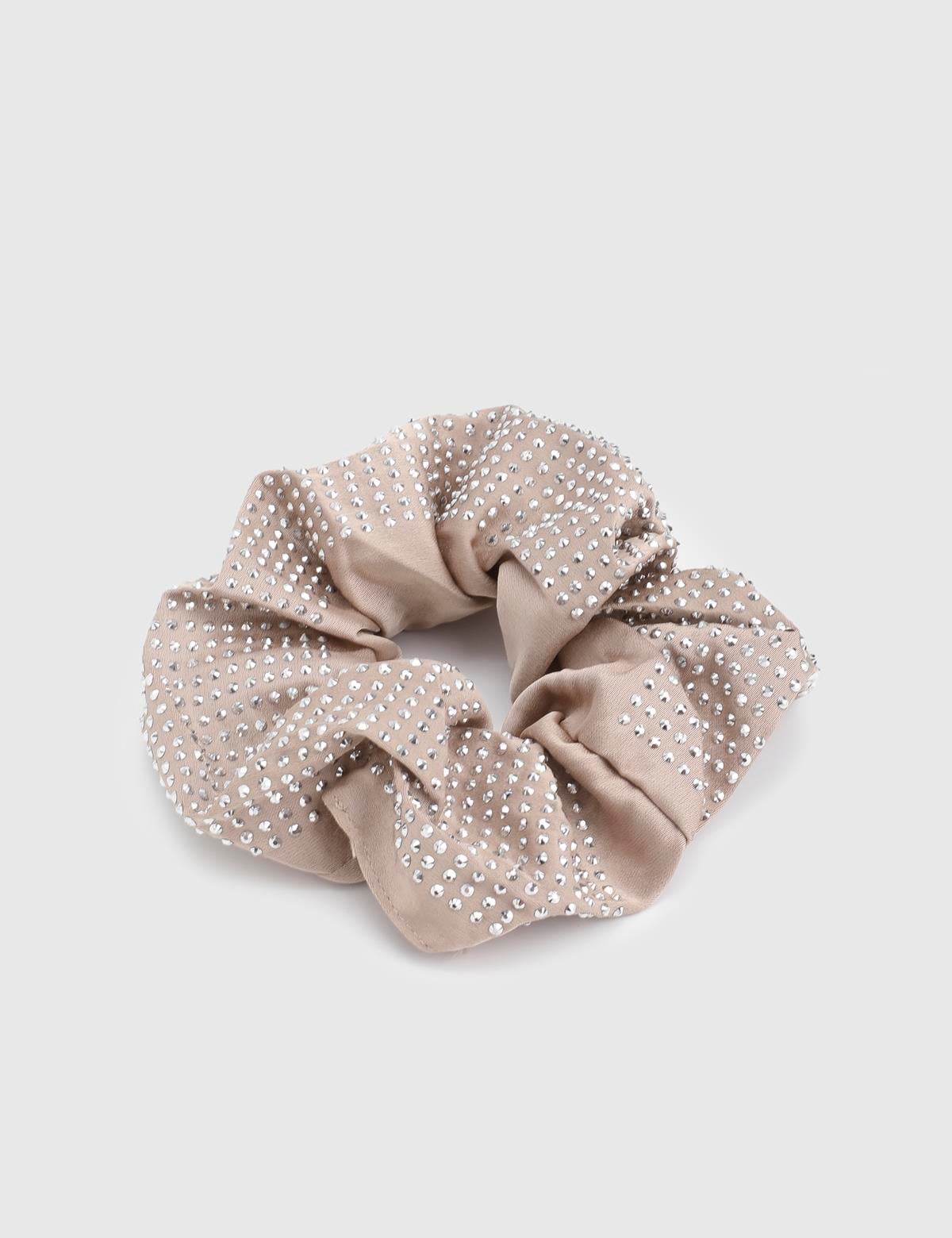 Bellie Beige Women's Elastic Hair Tie