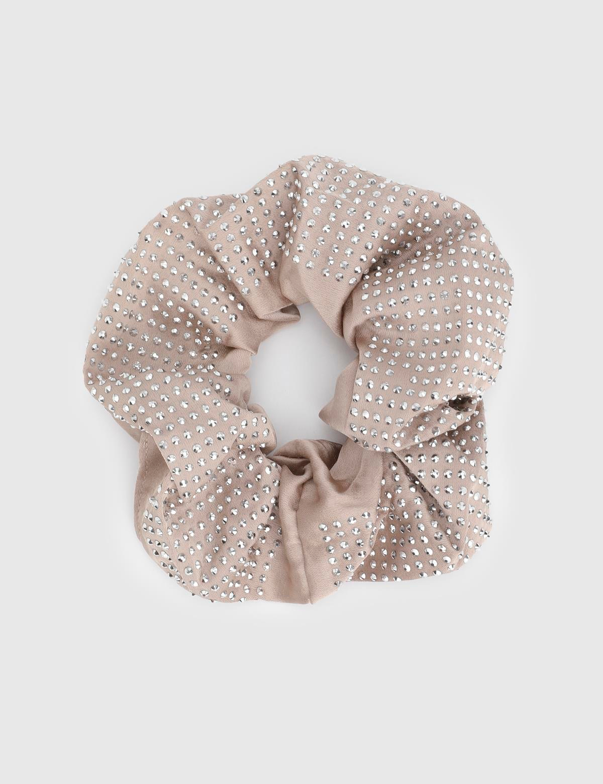 Bellie Beige Women's Elastic Hair Tie