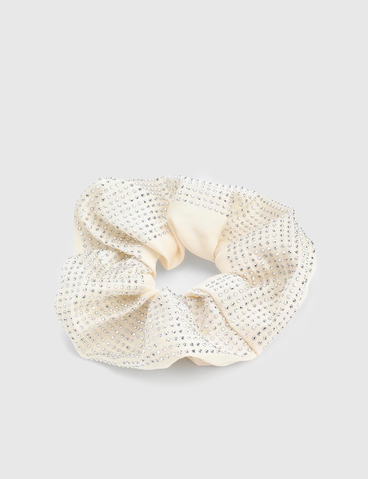 Bellie Cream Women's Elastic Hair Tie