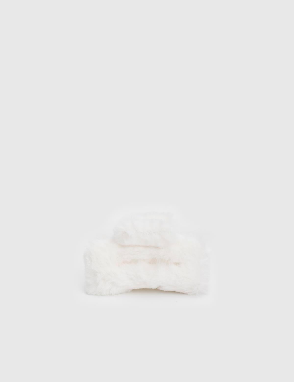 Belore White Women's Hair Claw Clip