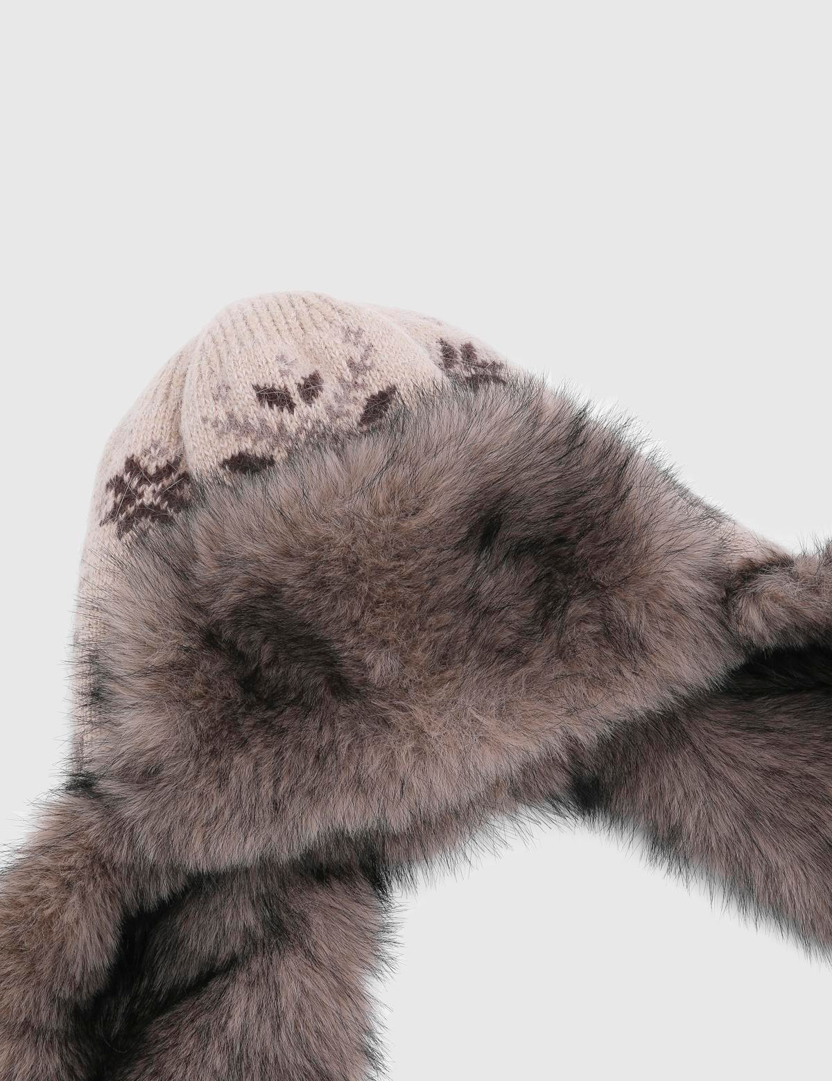 Berina Beige Unisex Tricot Beret