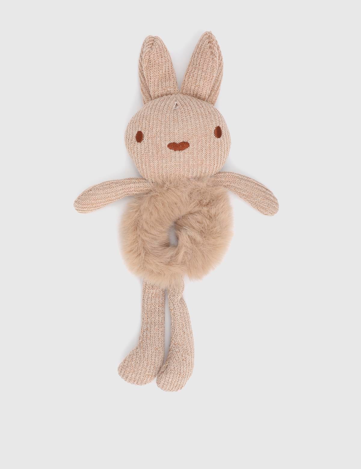 Bianee Beige Women's Elastic Hair Tie