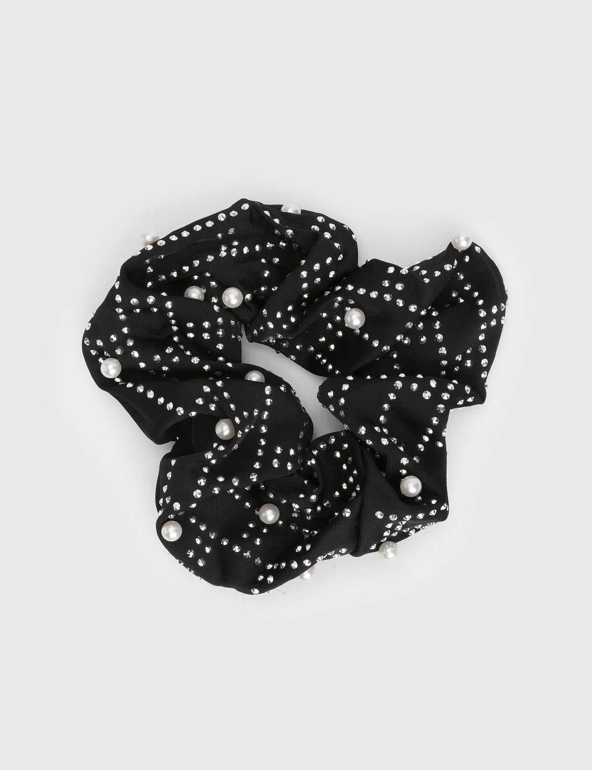 Bire Black Women's Elastic Hair Tie
