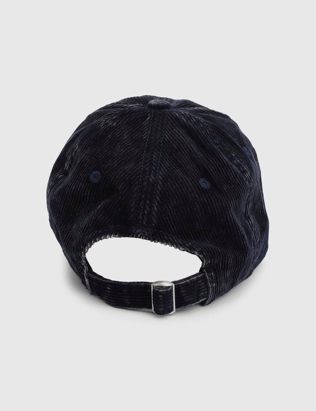 Blen Navy Blue Unisex Velvet Cap