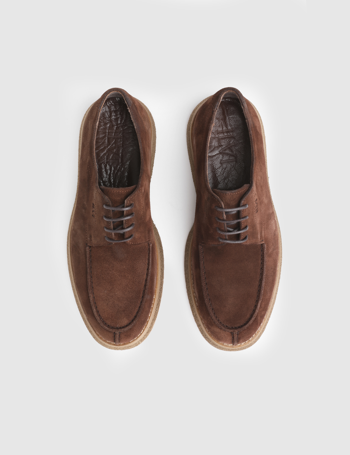 Bondagi Brown Suede Leather Men's Oxford