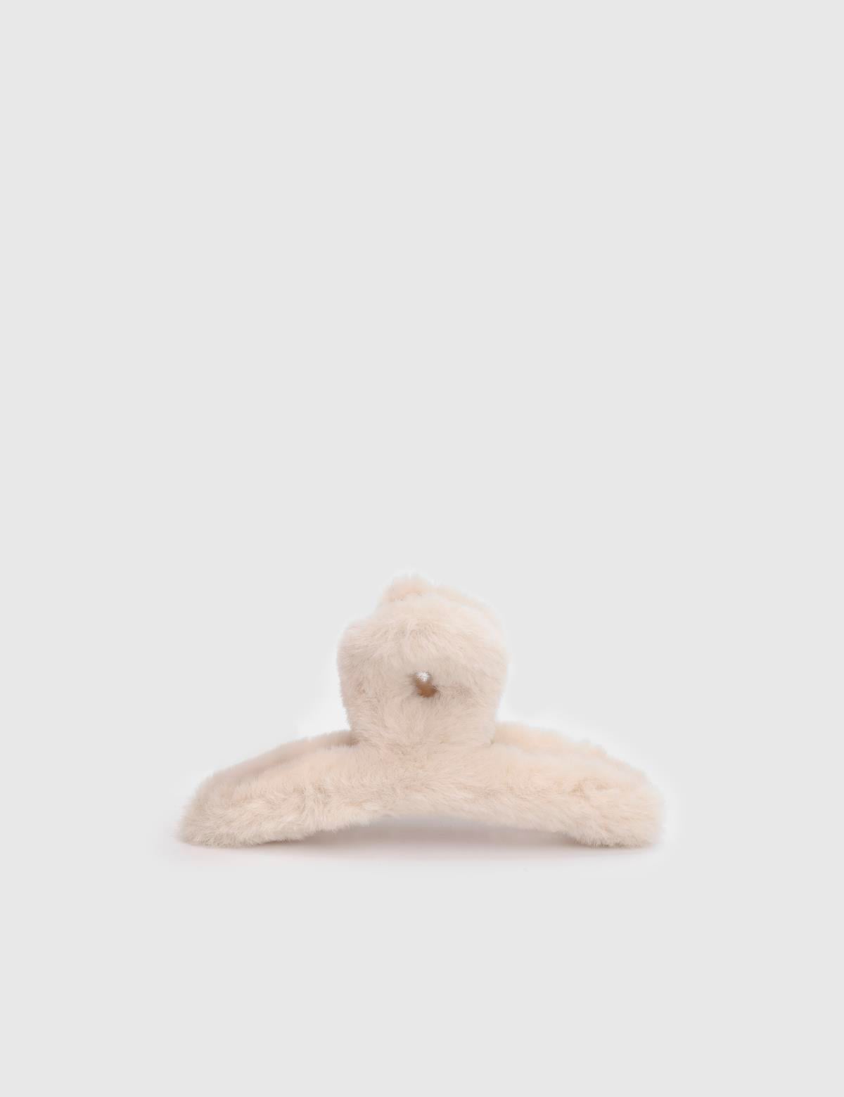 Briele Cream Women's Hair Claw Clip