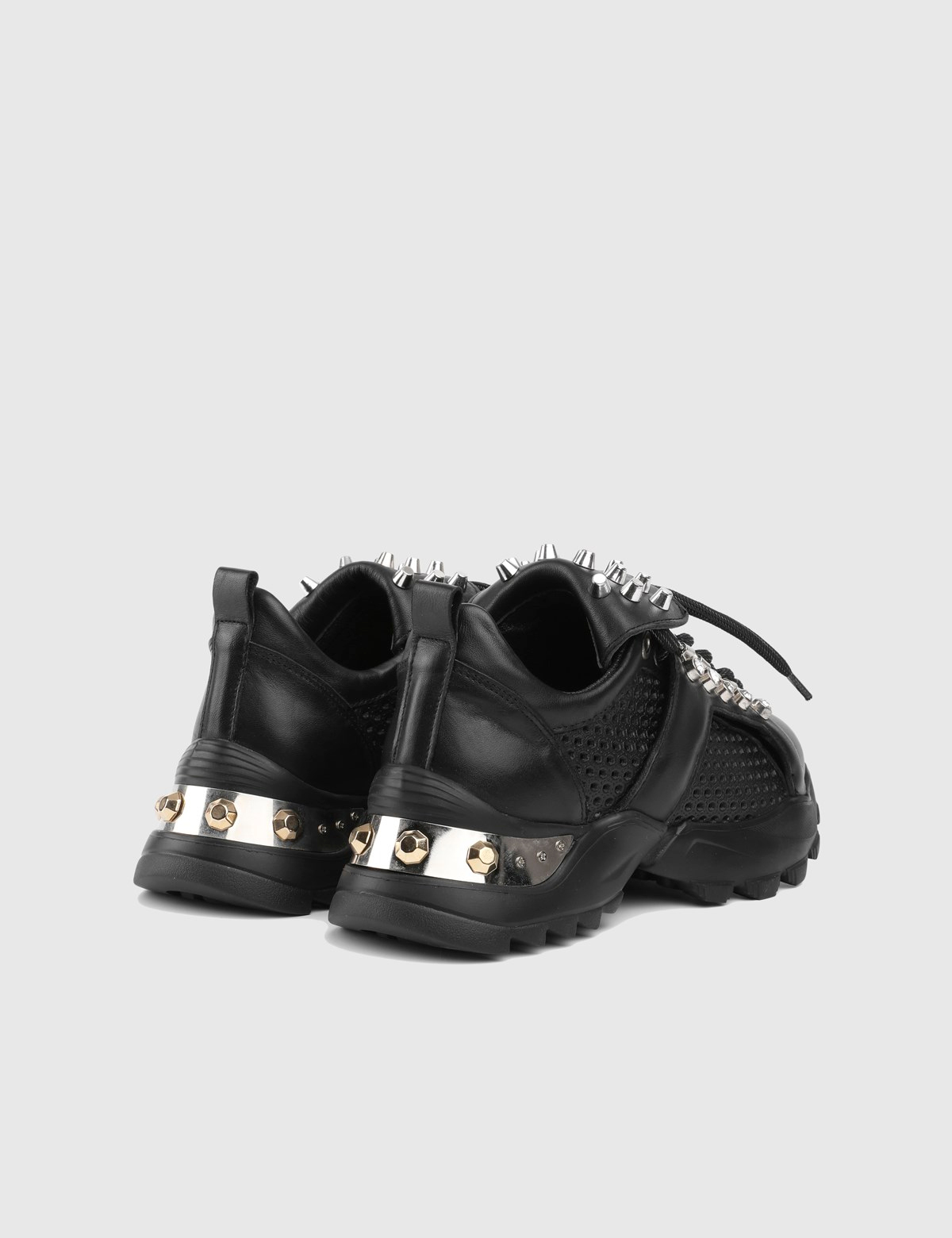 Bronte Black Leather Women's Sneaker