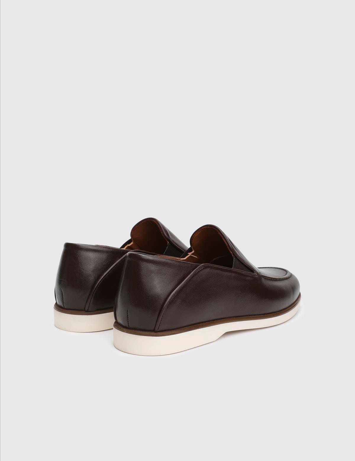 Cadence Brown Leather Men's Loafer