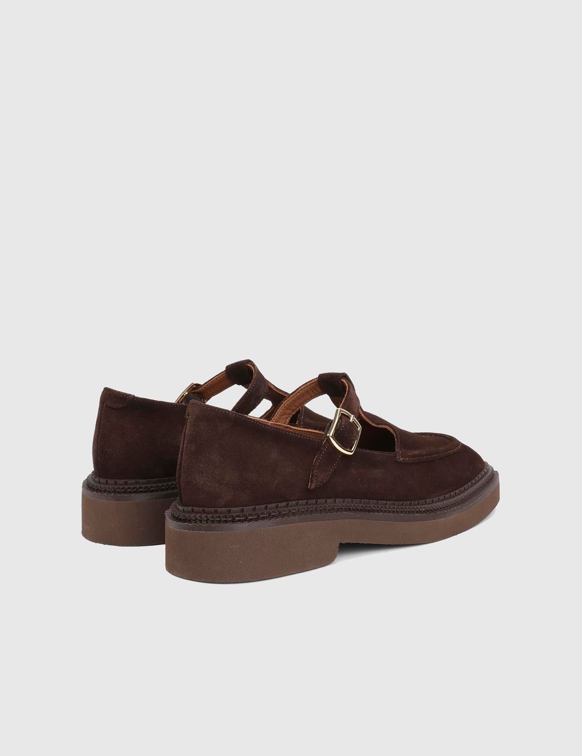 Charlie Brown Suede Leather Women's Loafer