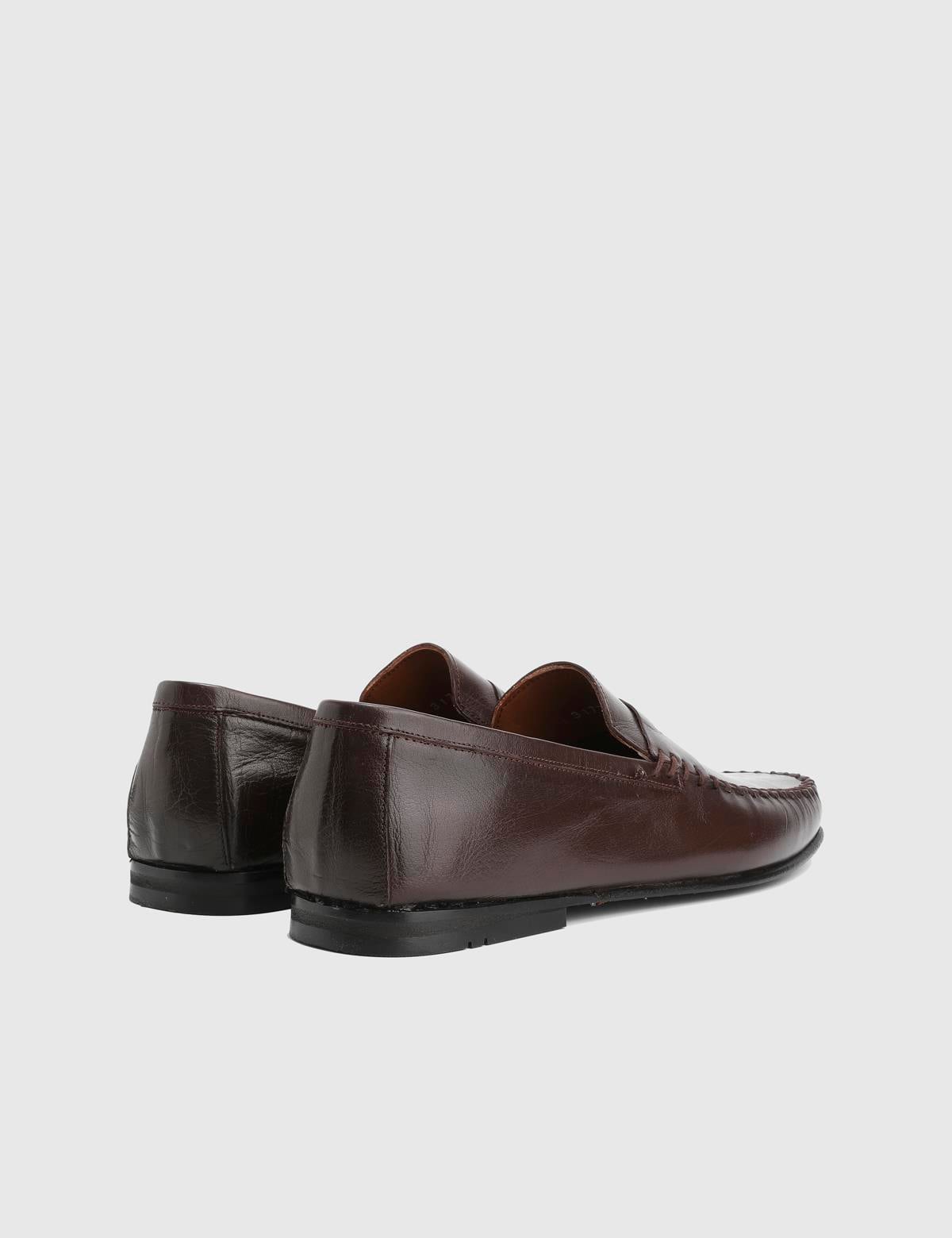 Colne Brown Leather Men's Loafer