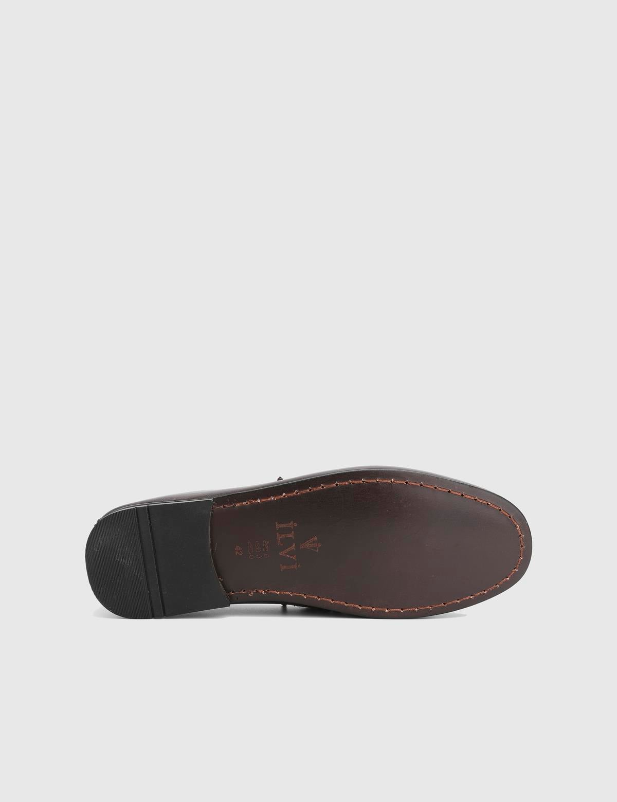 Colne Brown Leather Men's Loafer