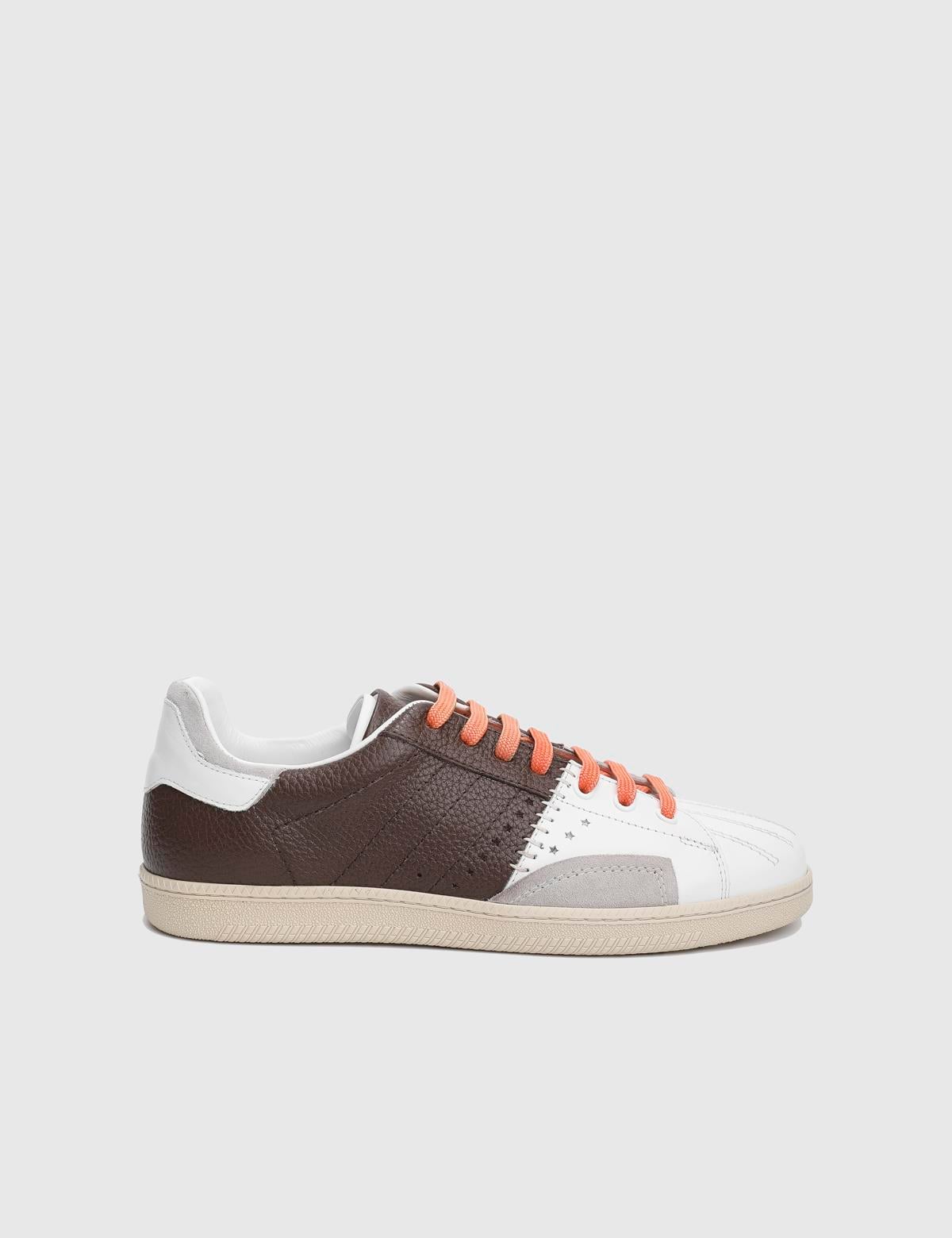 Colwill Brown Suede Leather Men's Sneaker
