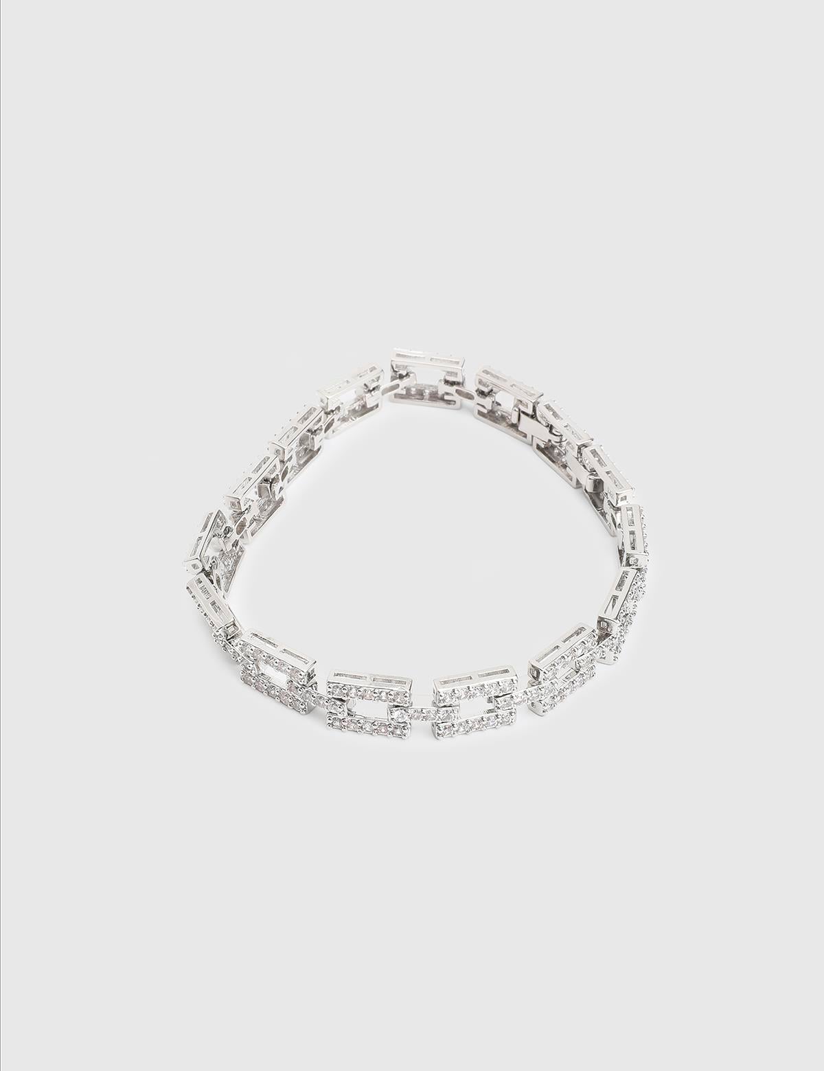 Dahlia Silver Women's Bracelet