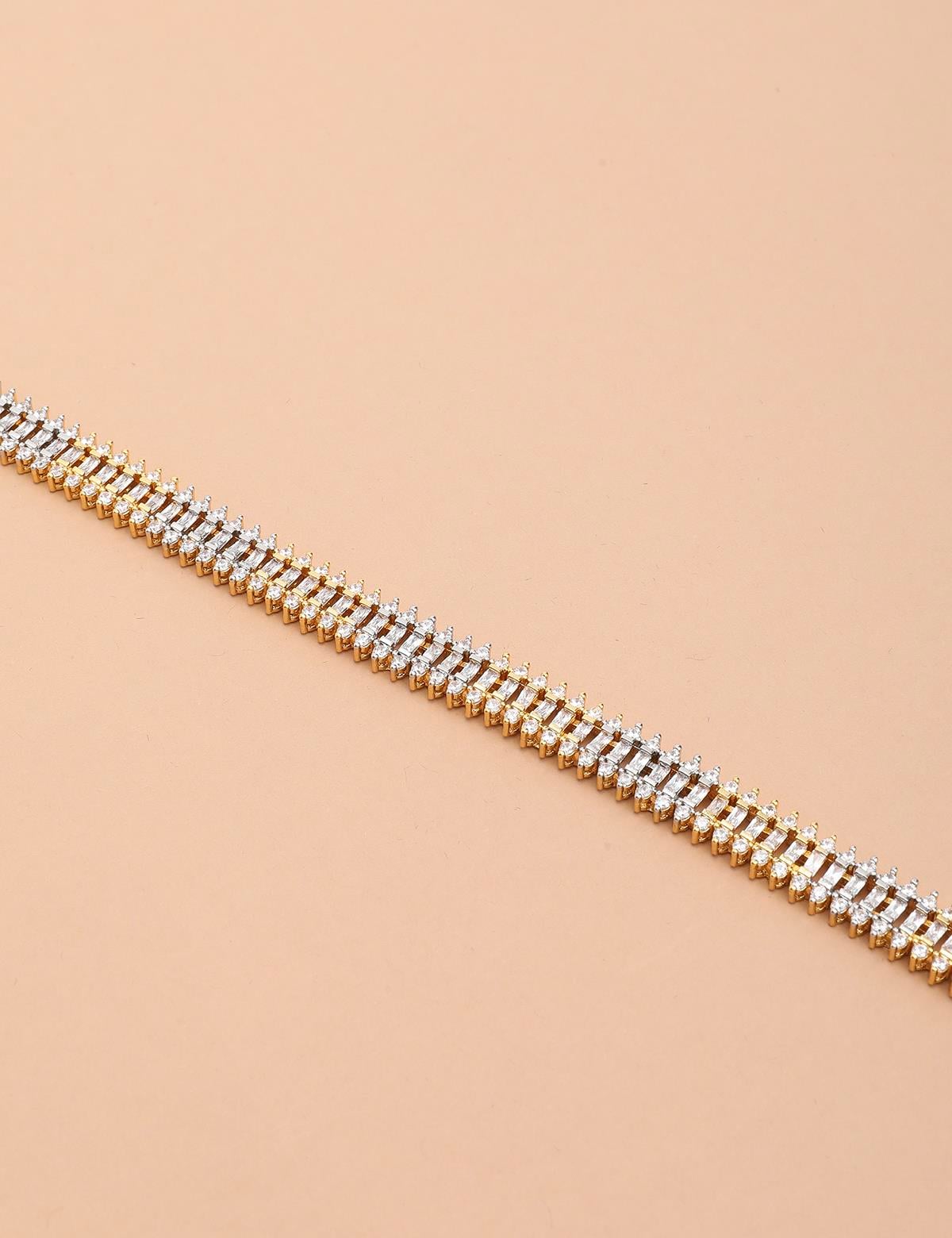Dati Gold Silver Women's Bracelet