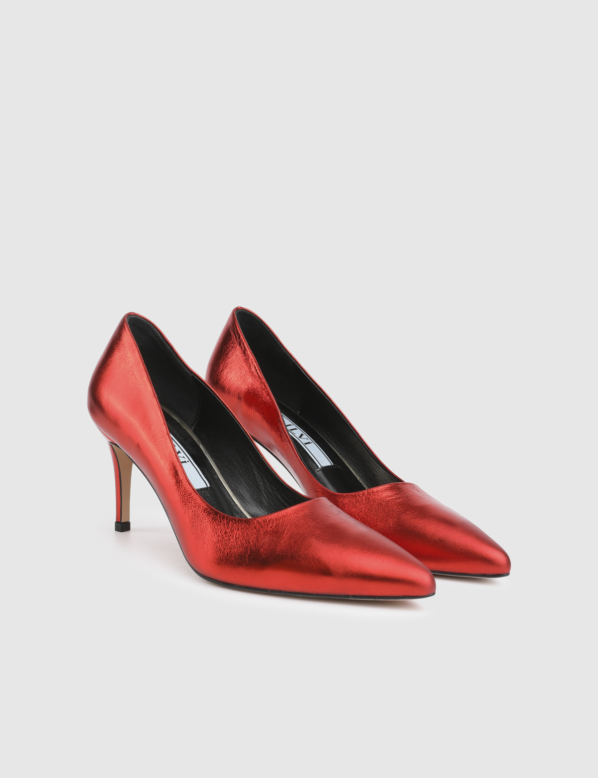 Dex Red Leather Women's Pump