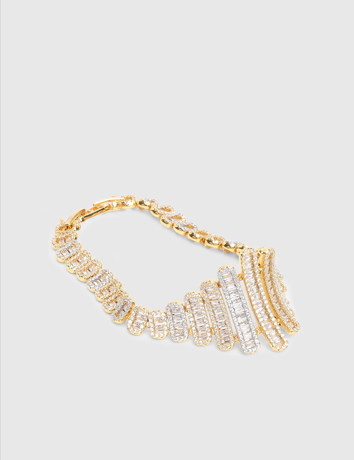 Dias Silver Women's Bracelet with Multicolor Stones
