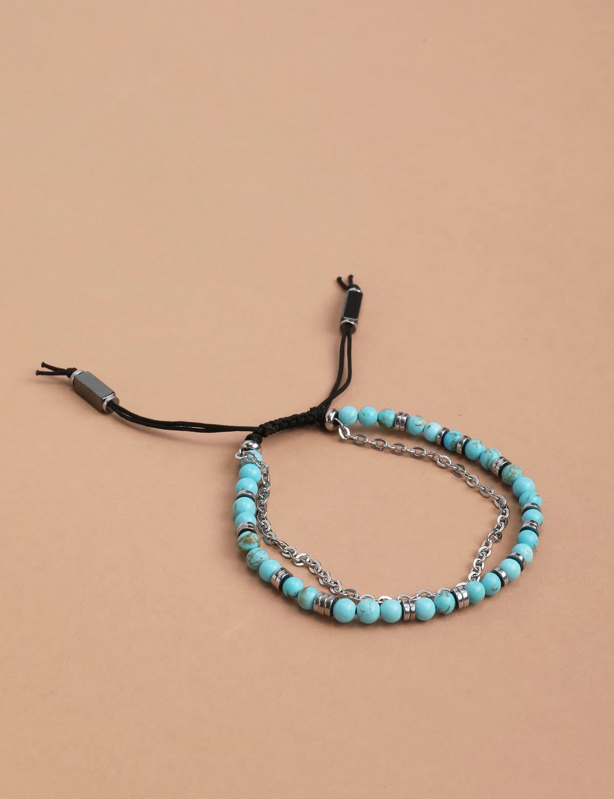 Douglas Turquoise Men's Bracelet
