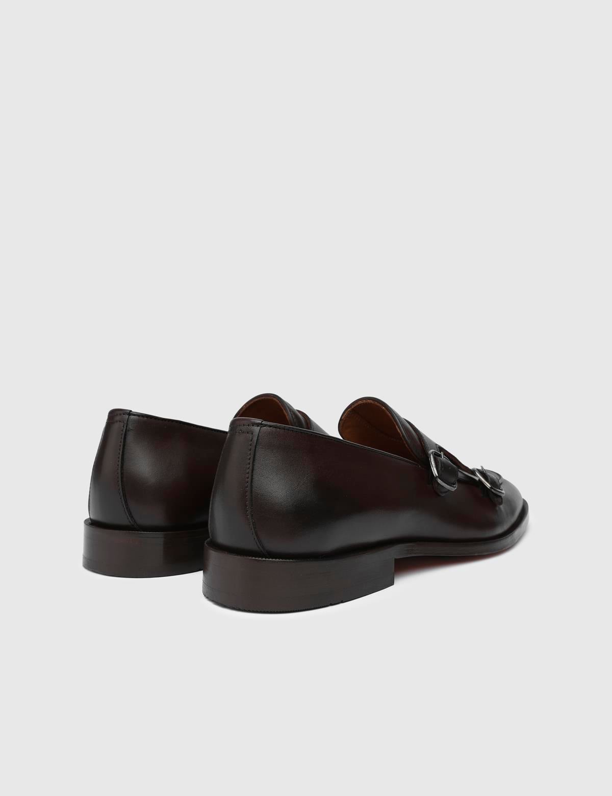 Dover Brown Leather Men's Classic Shoe