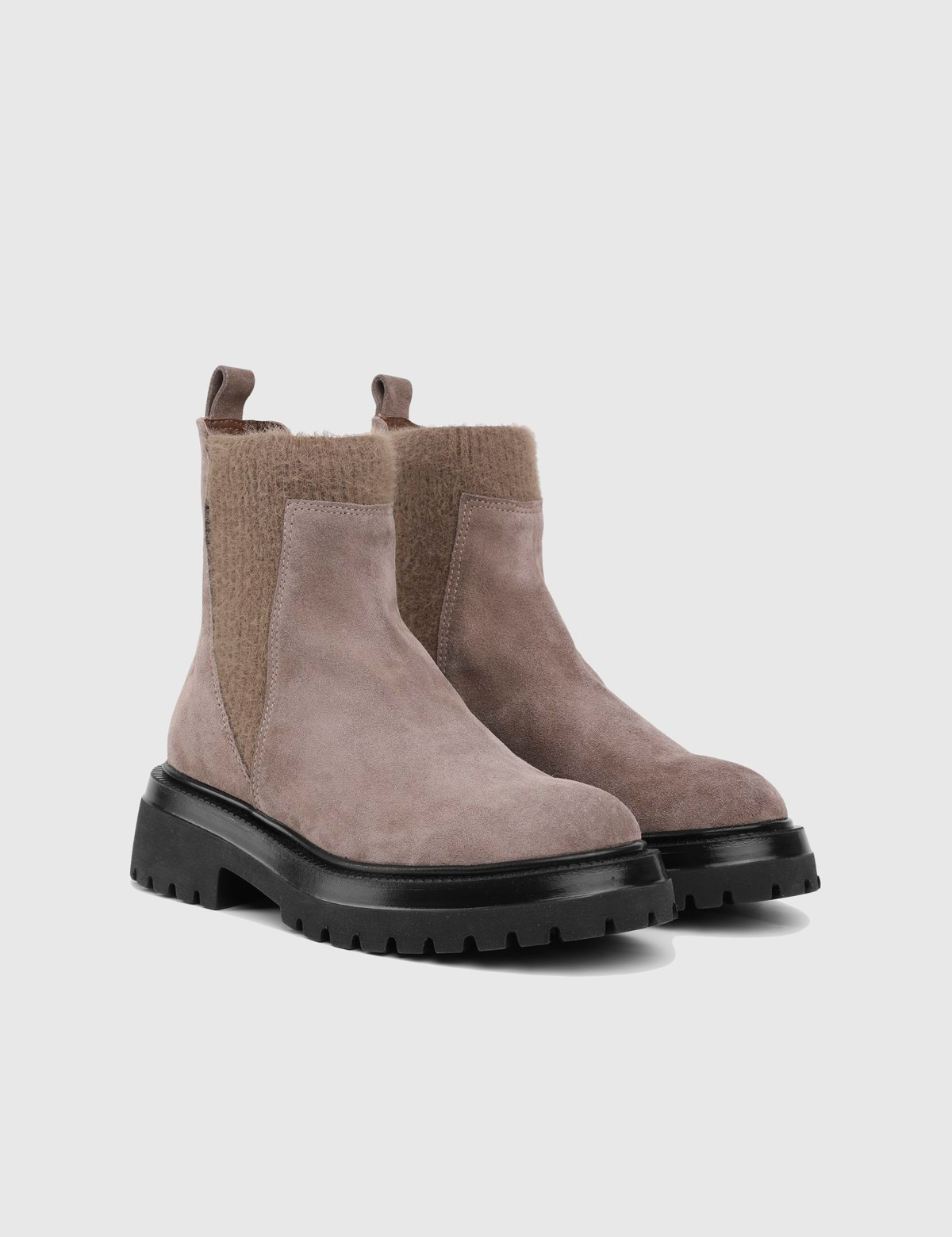 Ember Mink Suede Leather Women's Boot