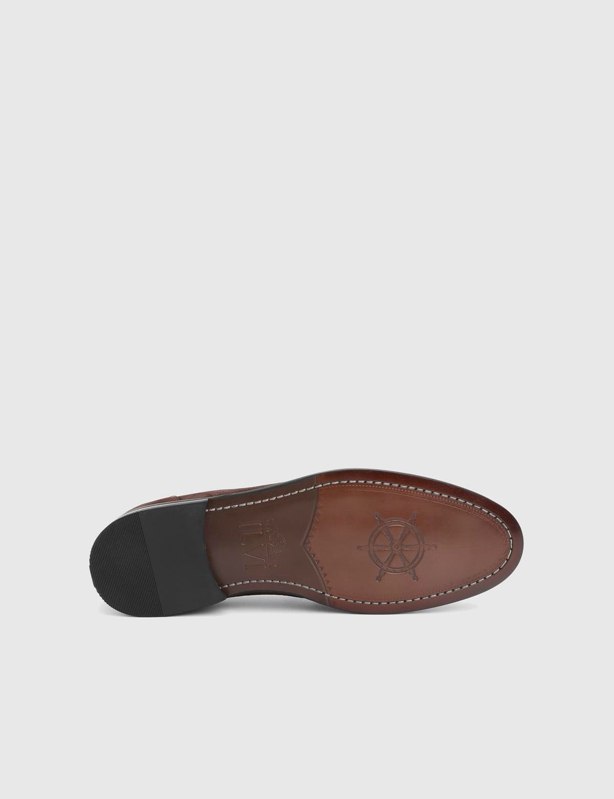 Filip Brown Suede Leather Men's Classic Shoe