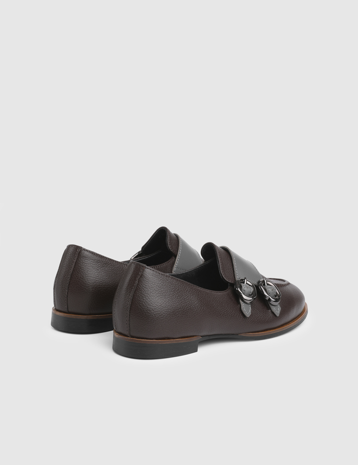 Freya Hakiki Deri Kahverengi Kadın Loafer