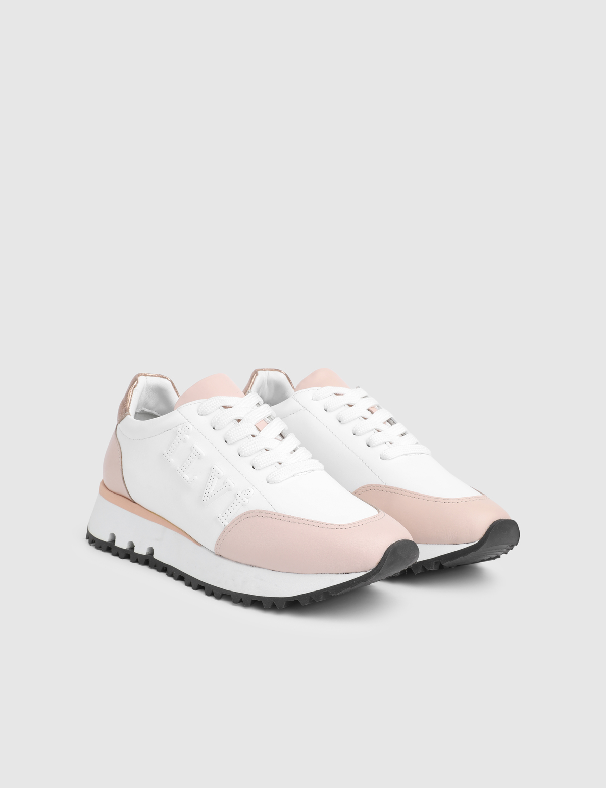 Gleam White Leather Women's Sneaker