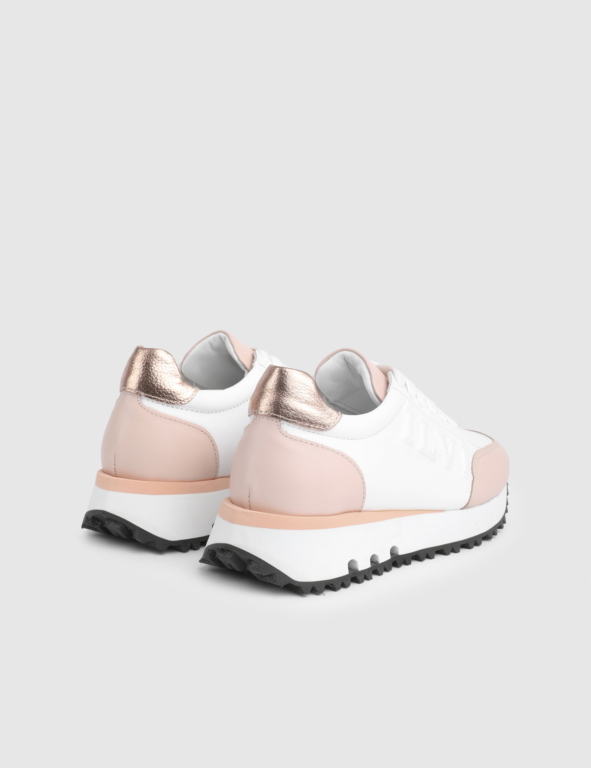 Gleam White Leather Women's Sneaker