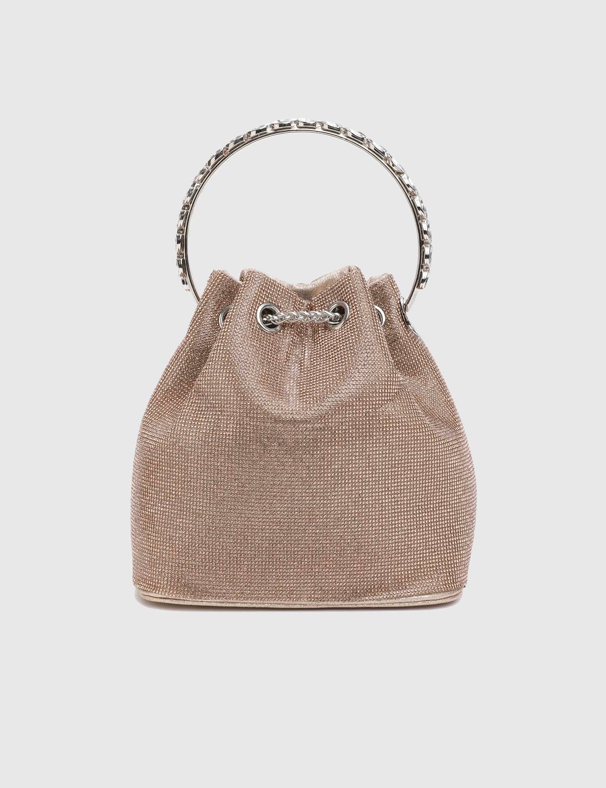 Gores Bronze Women's Clutch with Stones