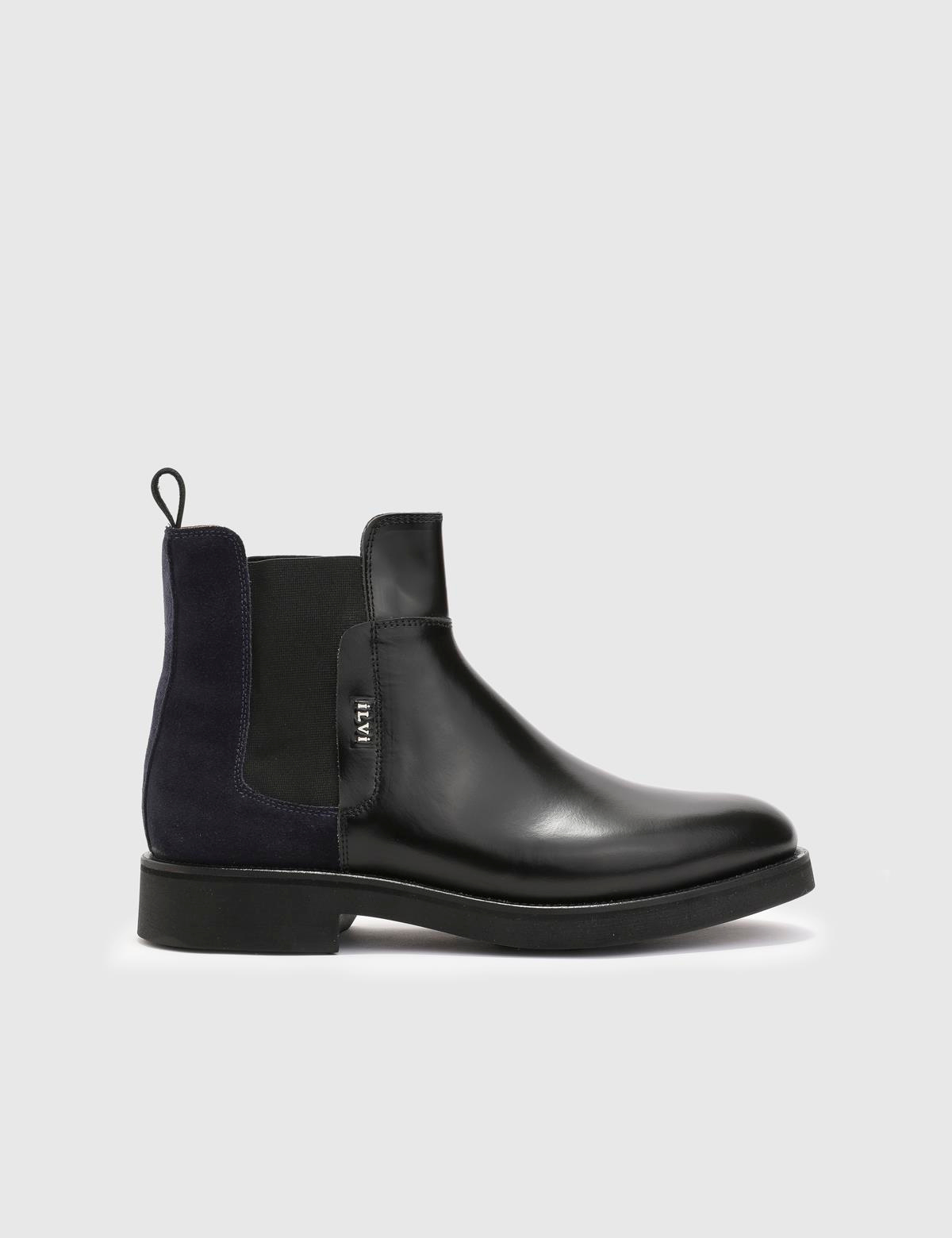 Jadon Black Florentic Leather Men's Boot