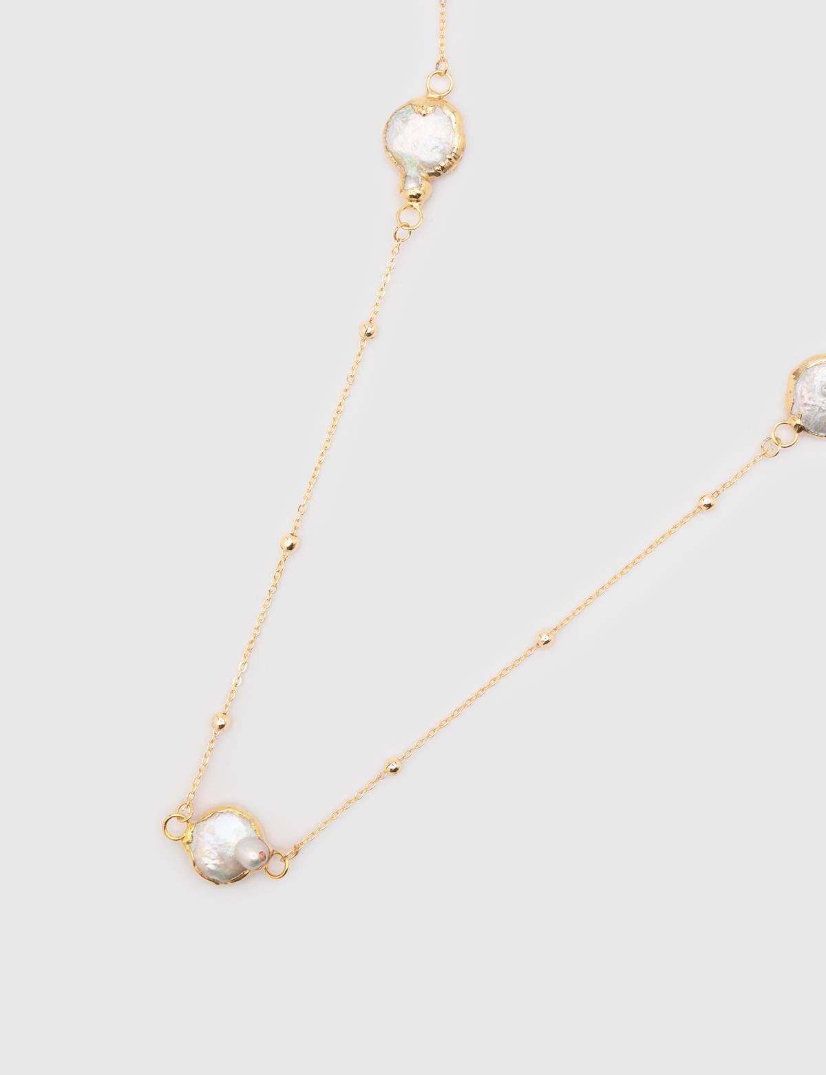 Jansen Gold Pearl Women's Necklace