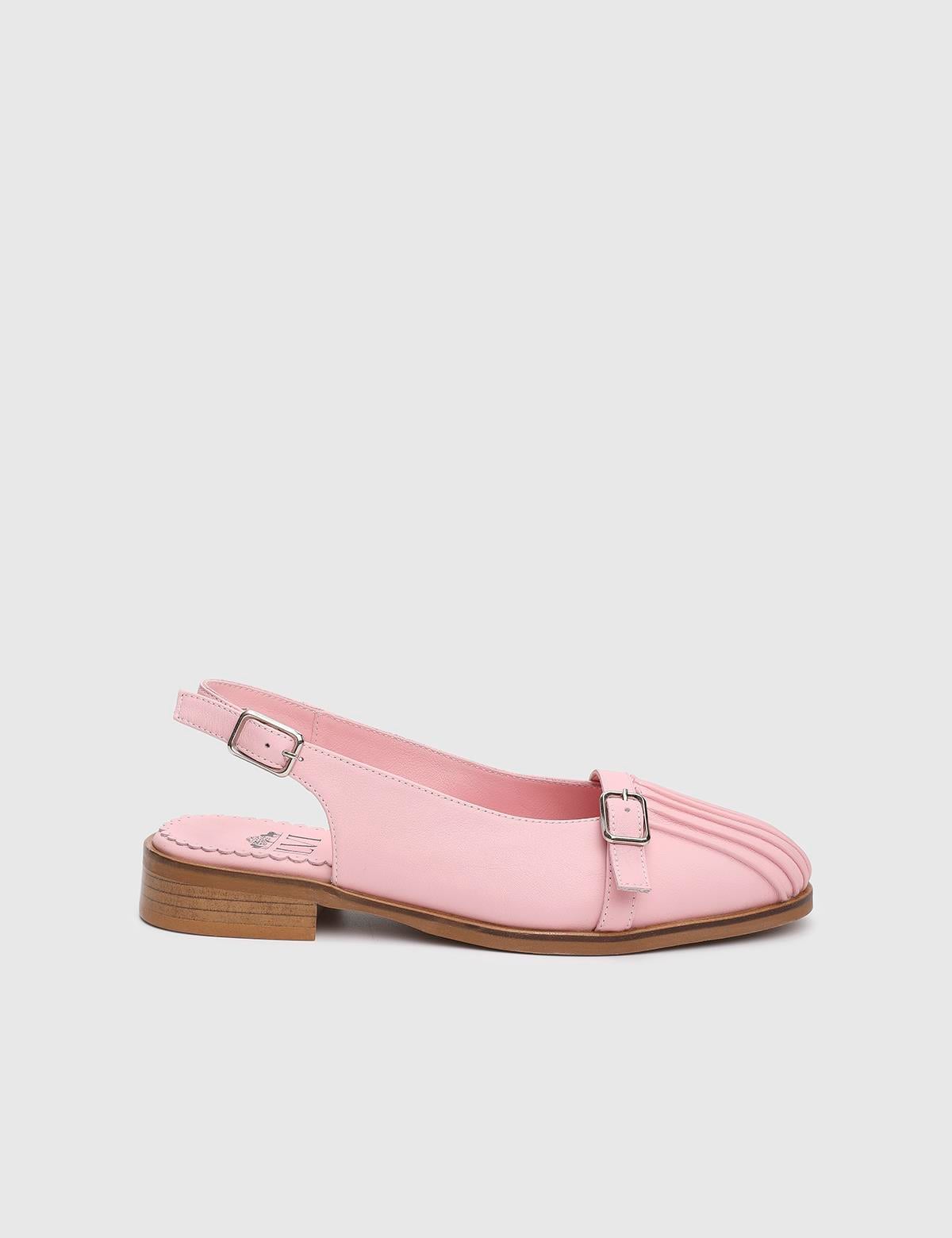 Jodie Pink Leather Women's Sandal