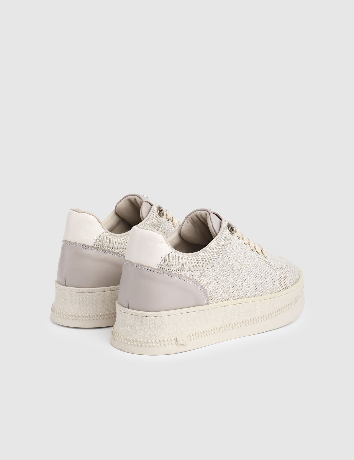 Jolt Beige Leather Women's Sneaker